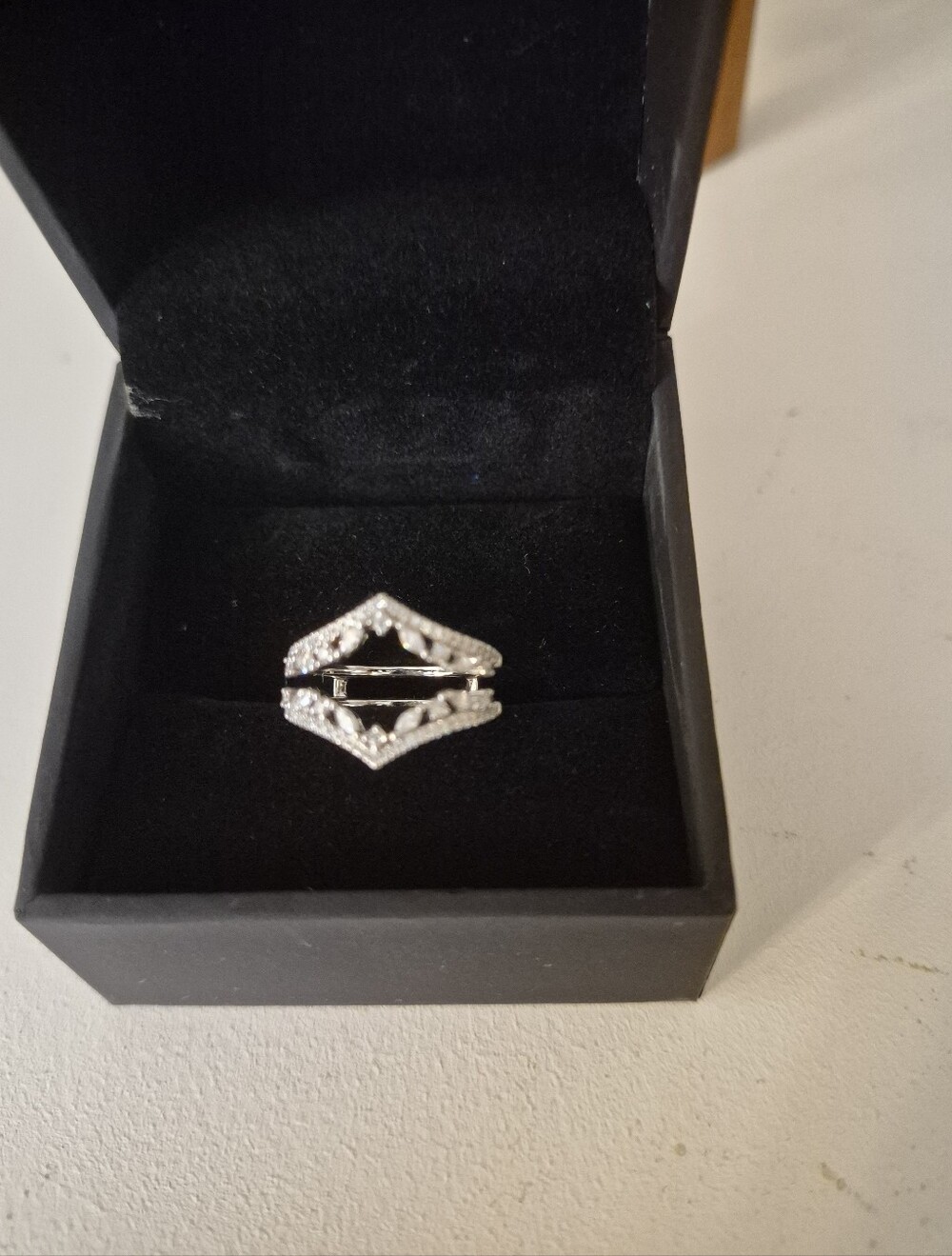 Moissanite Diamond Ring Guard